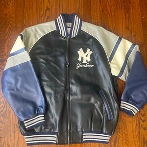 Yankees Leather Jacket